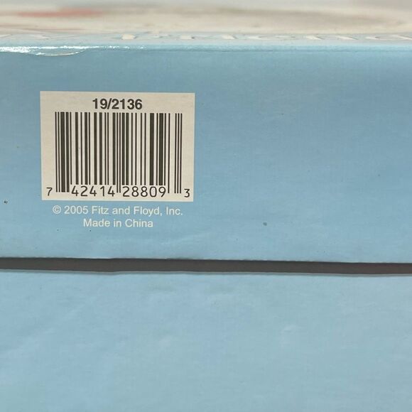 Fitz and Floyd Frosty Friends Snowman Large Bowl NWT - Picture 3 of 13